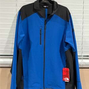 The North Face Men's Performance Jacket in Blue and Black